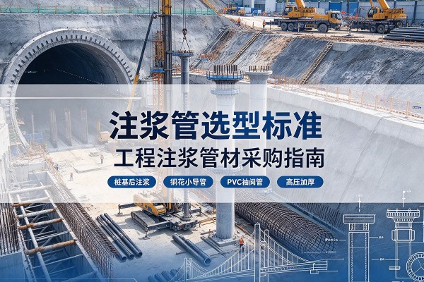 辽中注浆管选型标准